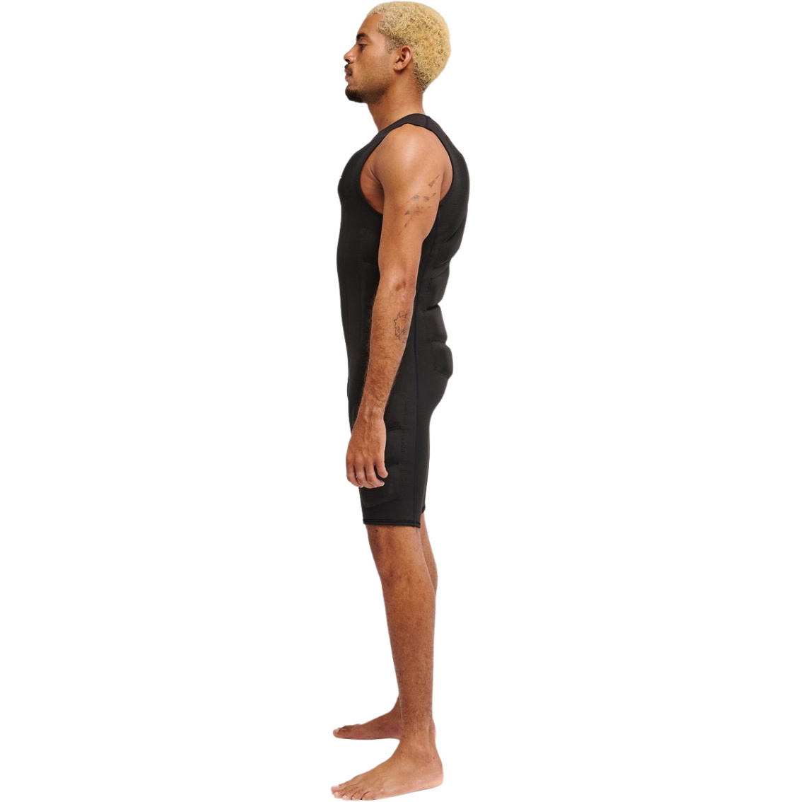 2026 Quiksilver Mens Highline Pro Impact Short John Wetsuit EQYWP03011 - Black